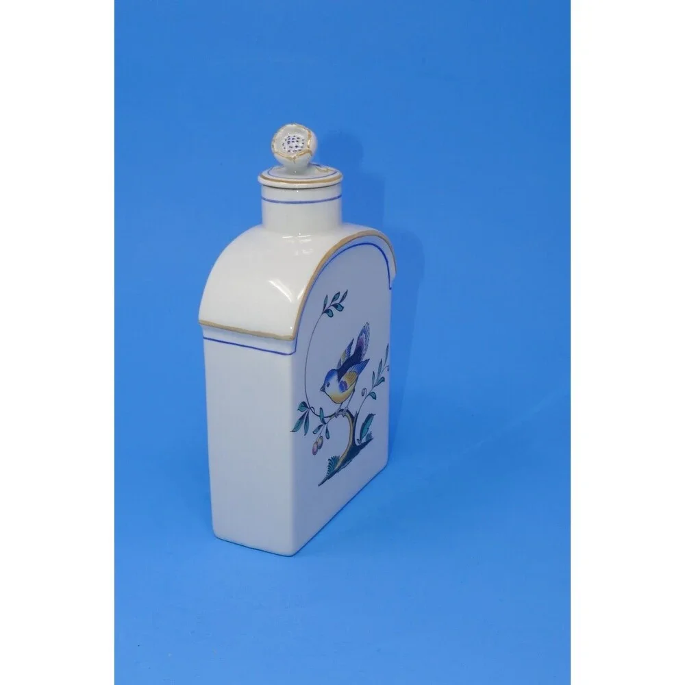 Copeland 1950s Spode Queen's Bird Tea Caddy with Lid (#Y4973) Made in England